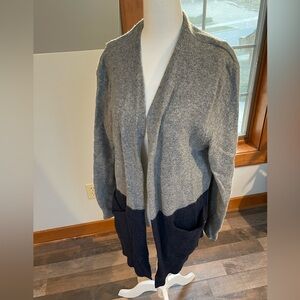 Madewell colorblock cardigan